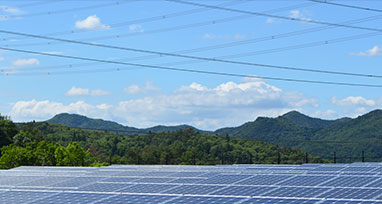 太陽光発電システムの設置工事